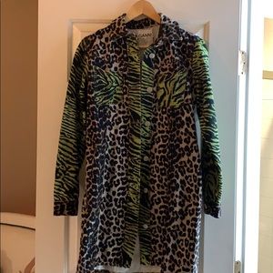 Ganni shirt dress size S. Never worn.